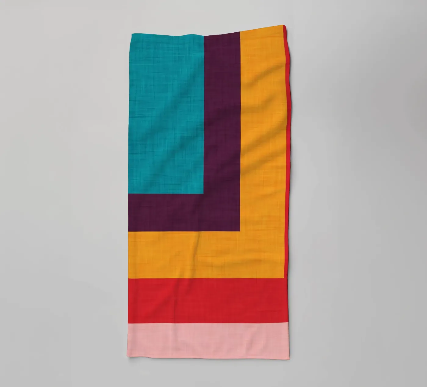 Abstract Mod Cube badhanddoek van susanacosta