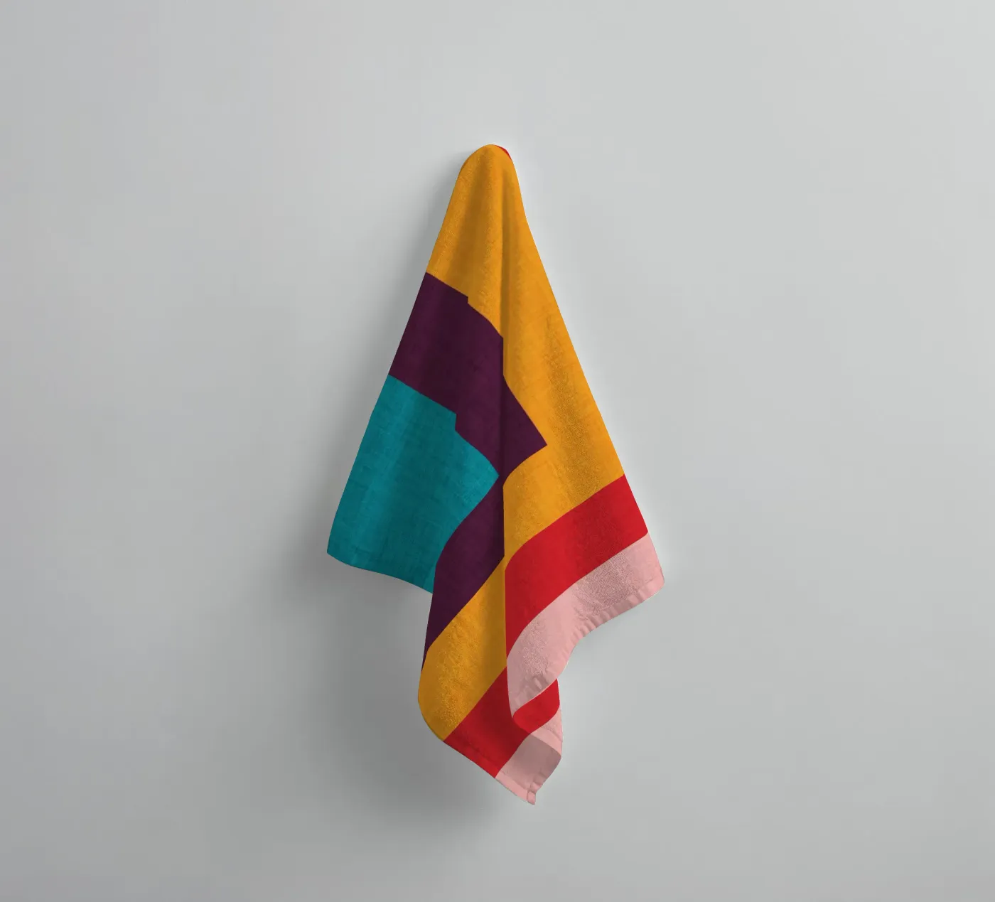 Abstract Mod Cube towel by susanacosta