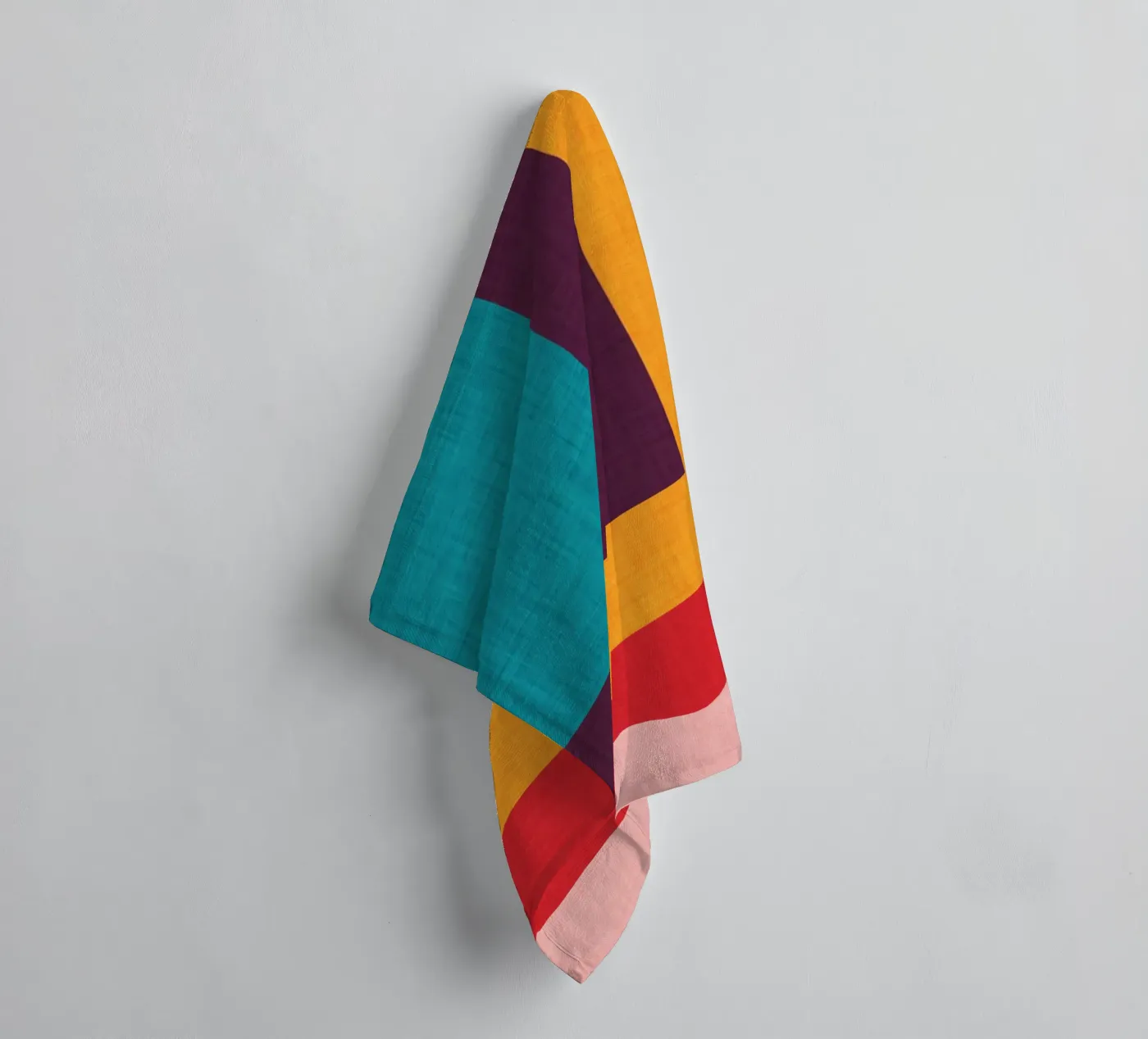 Abstract Mod Cube badhanddoek van susanacosta