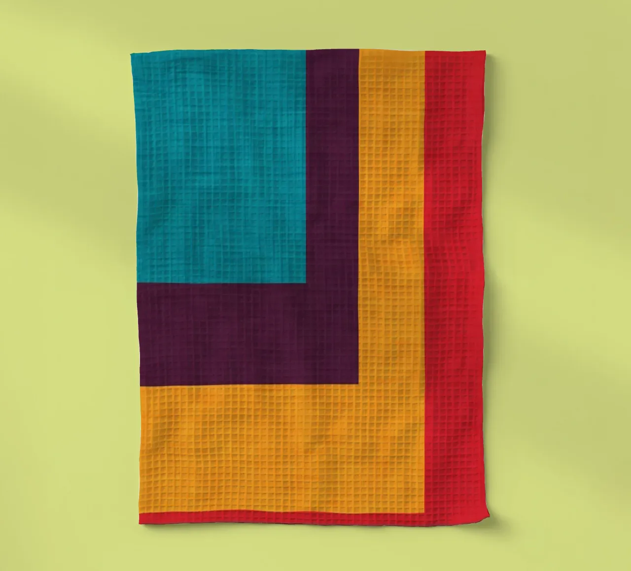 Abstract Mod Cube theedoek van susanacosta