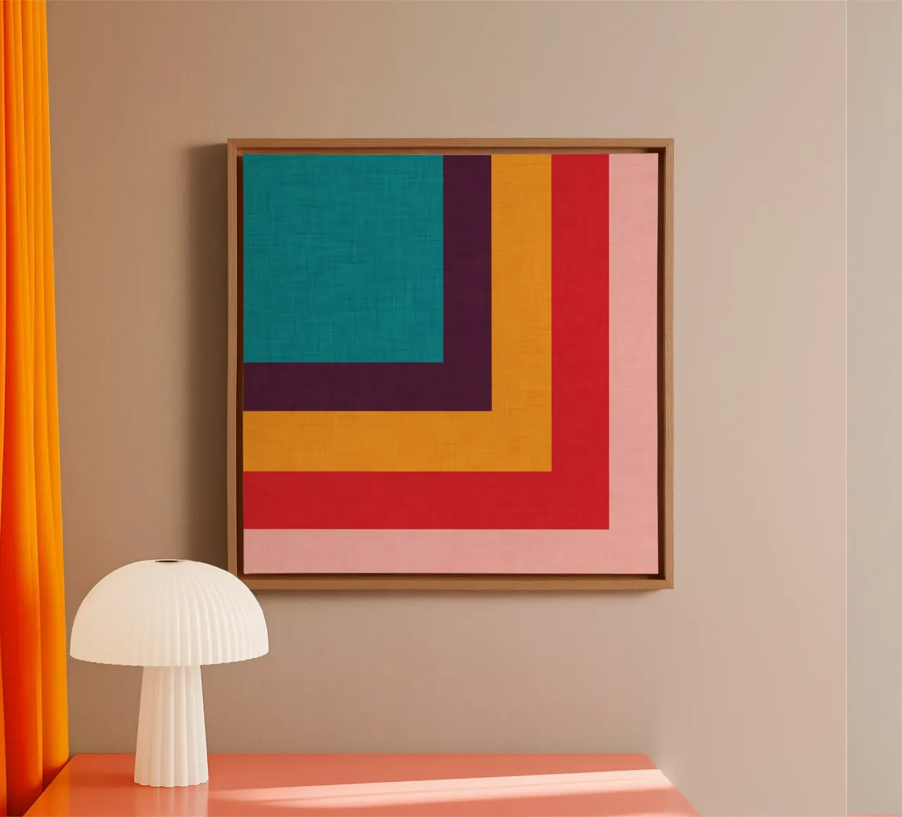 Abstract Mod Cube tela da susanacosta