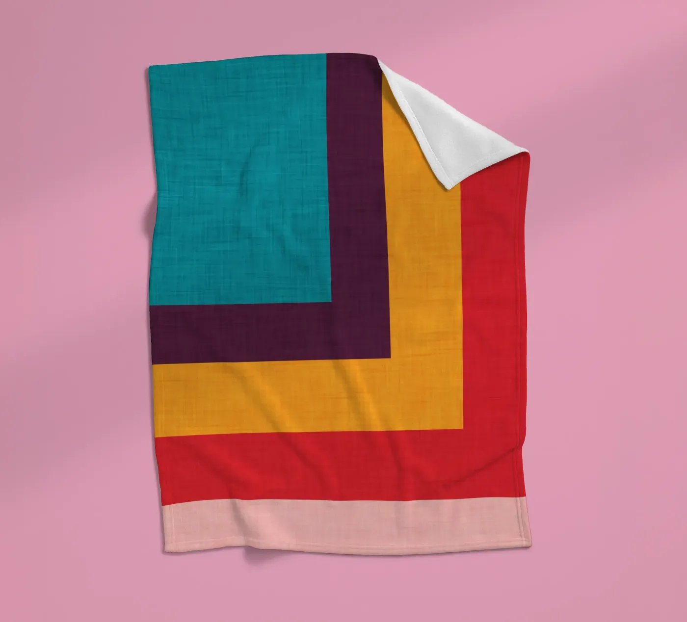 Abstract Mod Cube fleece blanket by susanacosta