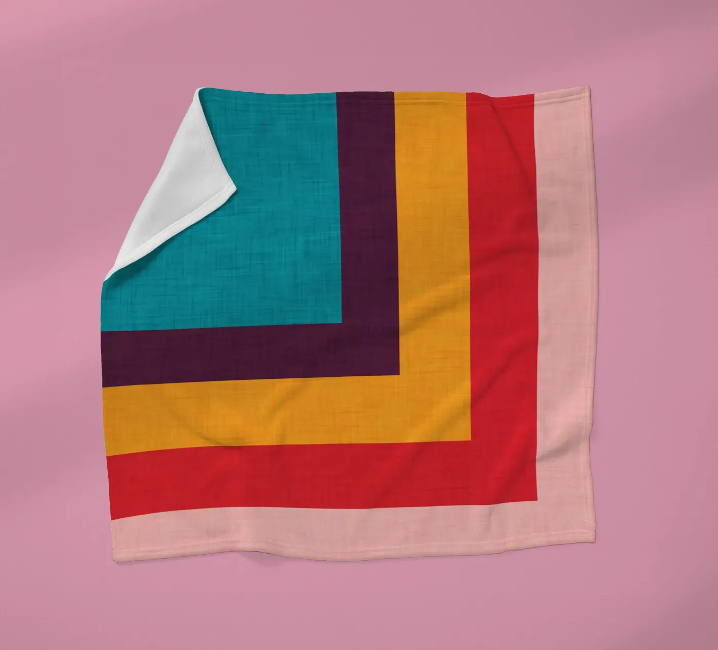 Abstract Mod Cube fleece blanket by susanacosta