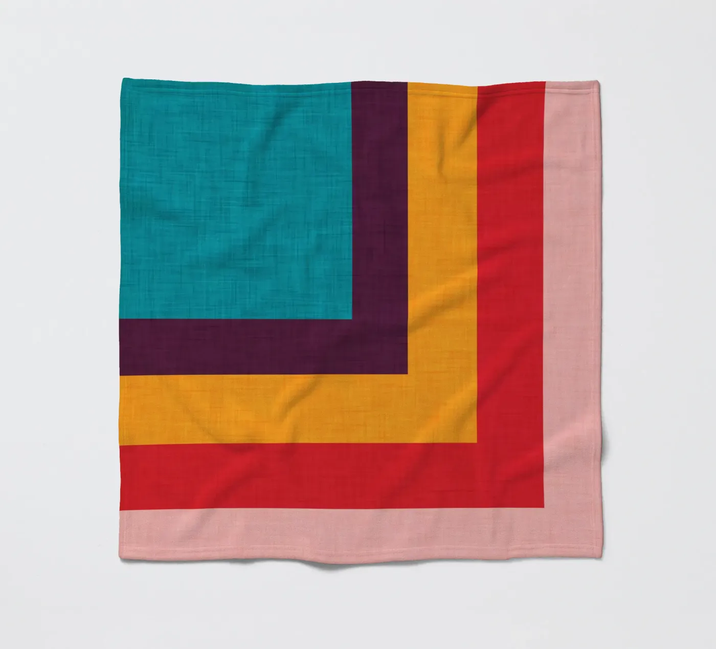 Abstract Mod Cube fleece blanket by susanacosta