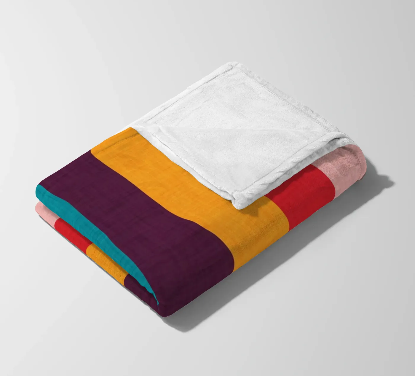 Abstract Mod Cube fleece blanket by susanacosta