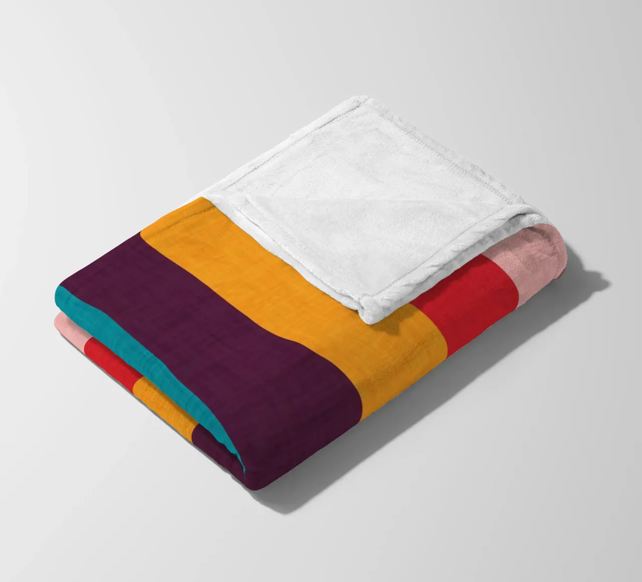 Abstract Mod Cube coperta in pile da susanacosta