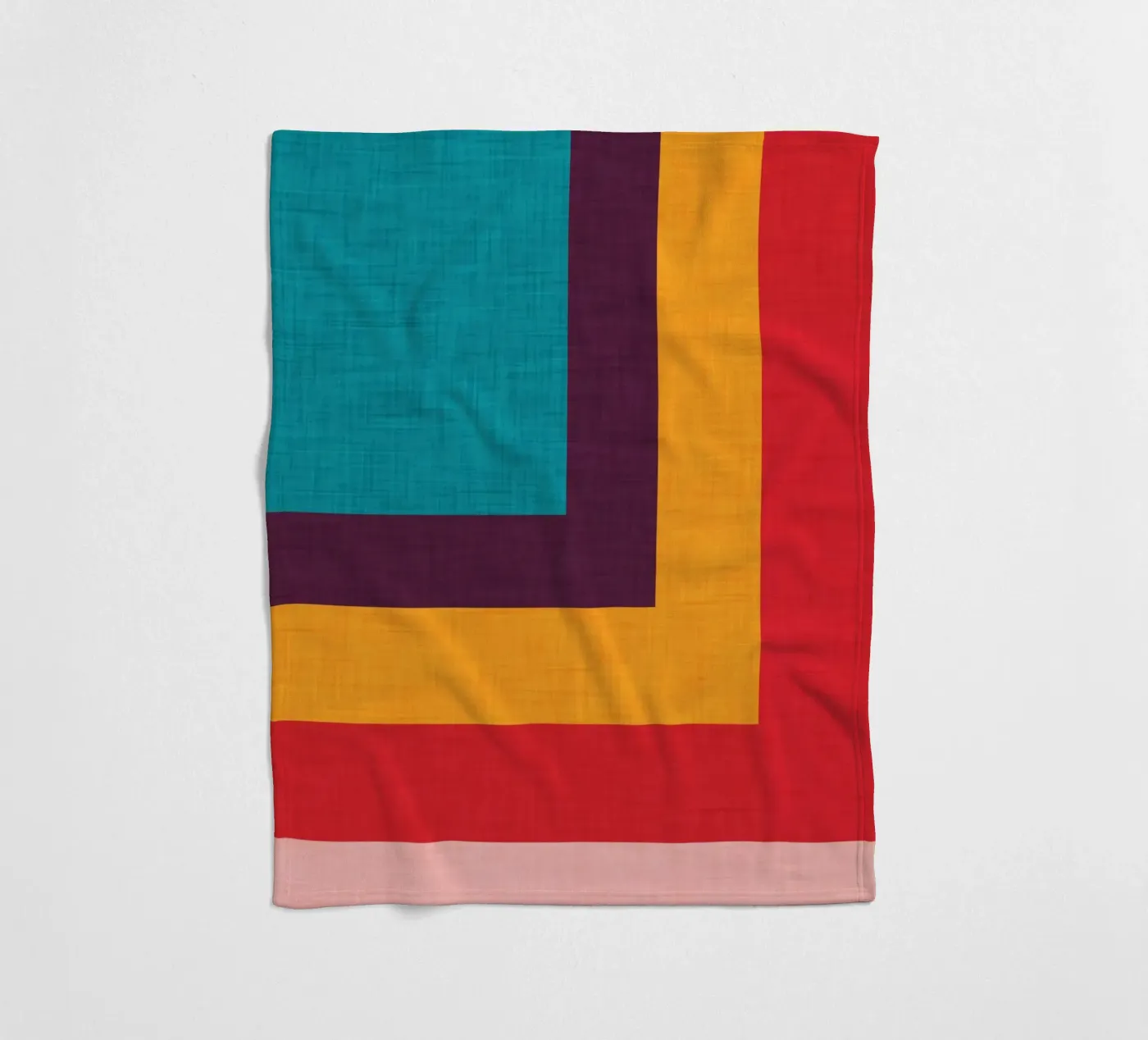 Abstract Mod Cube fleece blanket by susanacosta