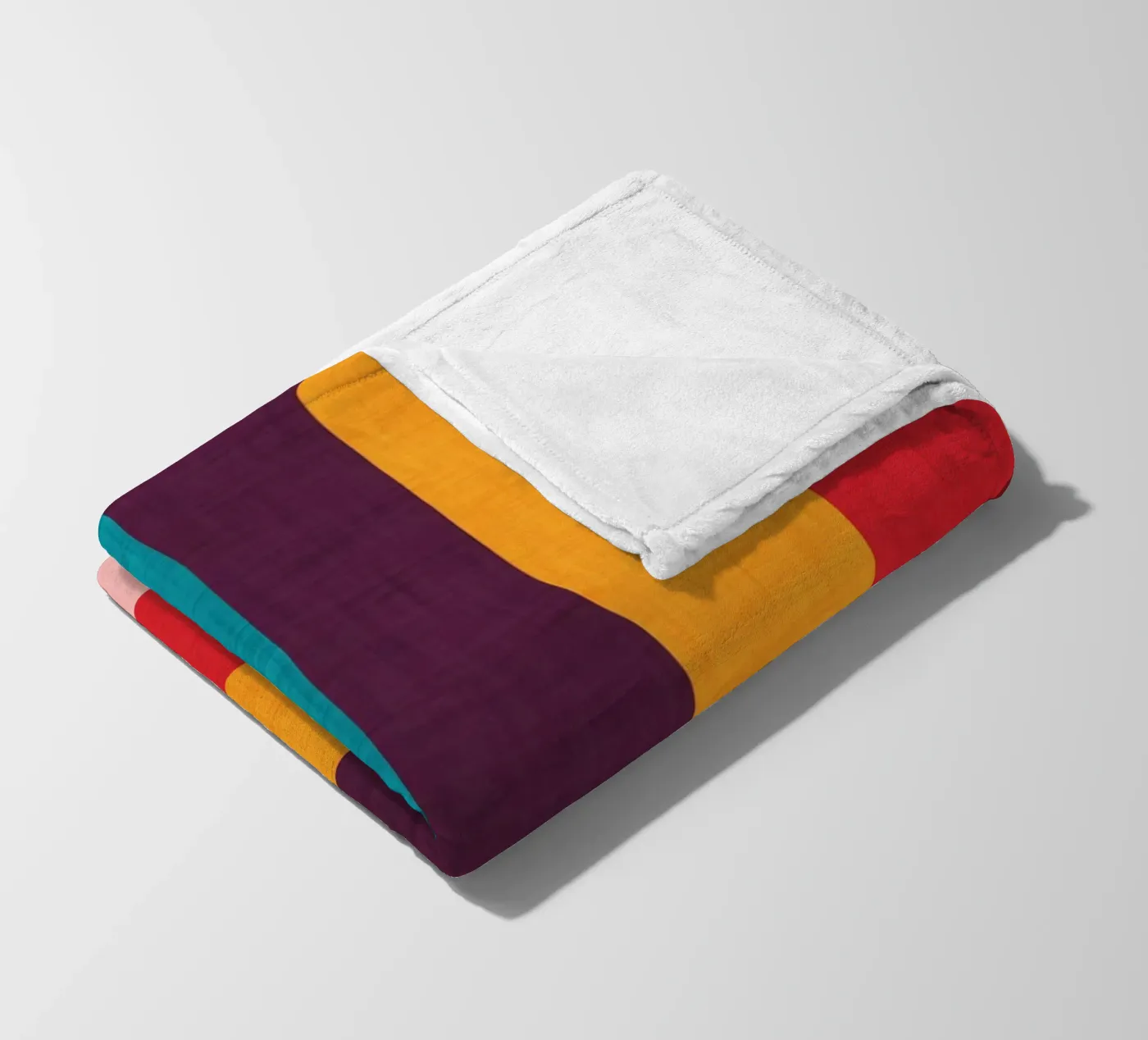 Abstract Mod Cube fleece blanket by susanacosta