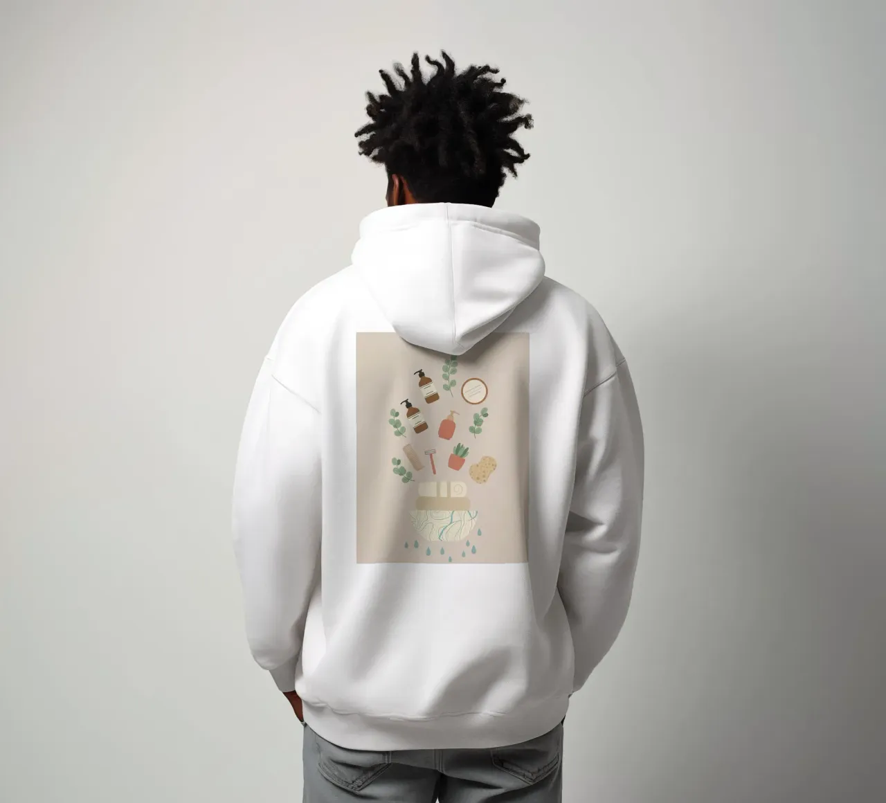 Un momento di calma felpa con cappuccio da Wild Colors Gallery