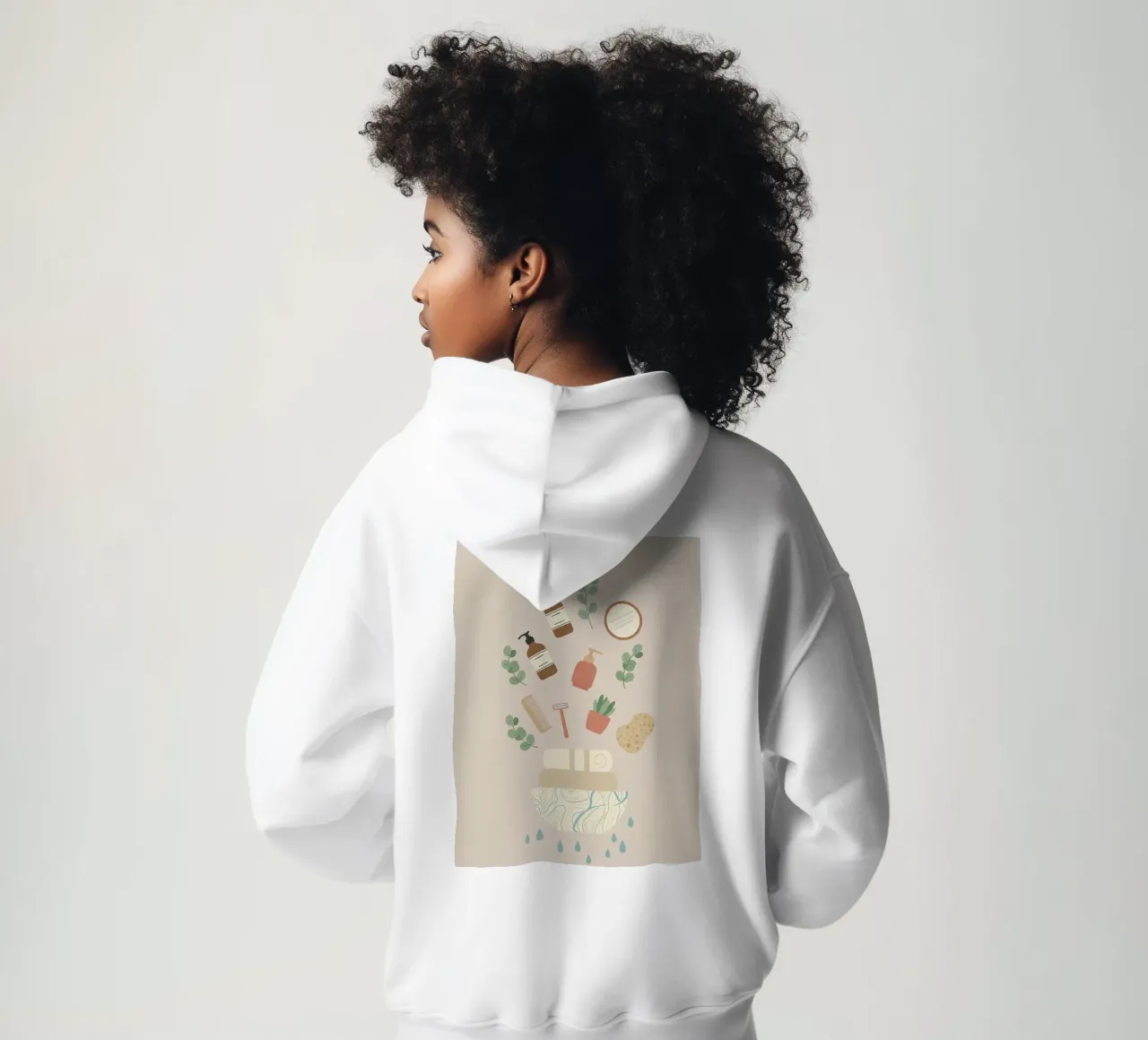 Un momento di calma felpa con cappuccio da Wild Colors Gallery