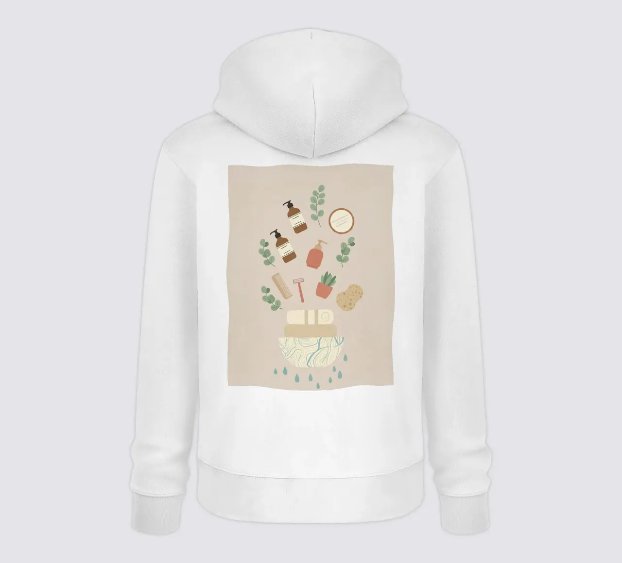 Un momento di calma felpa con cappuccio da Wild Colors Gallery