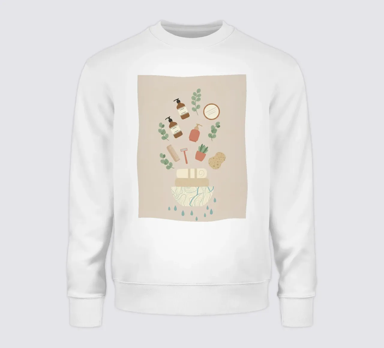 Un momento di calma felpa da Wild Colors Gallery