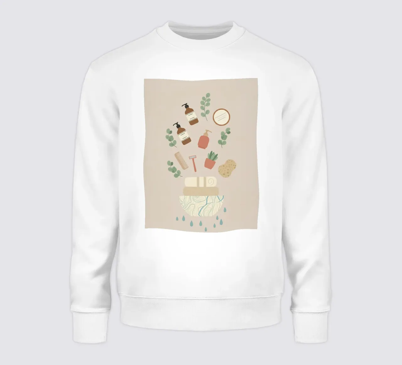 Un momento di calma felpa da Wild Colors Gallery