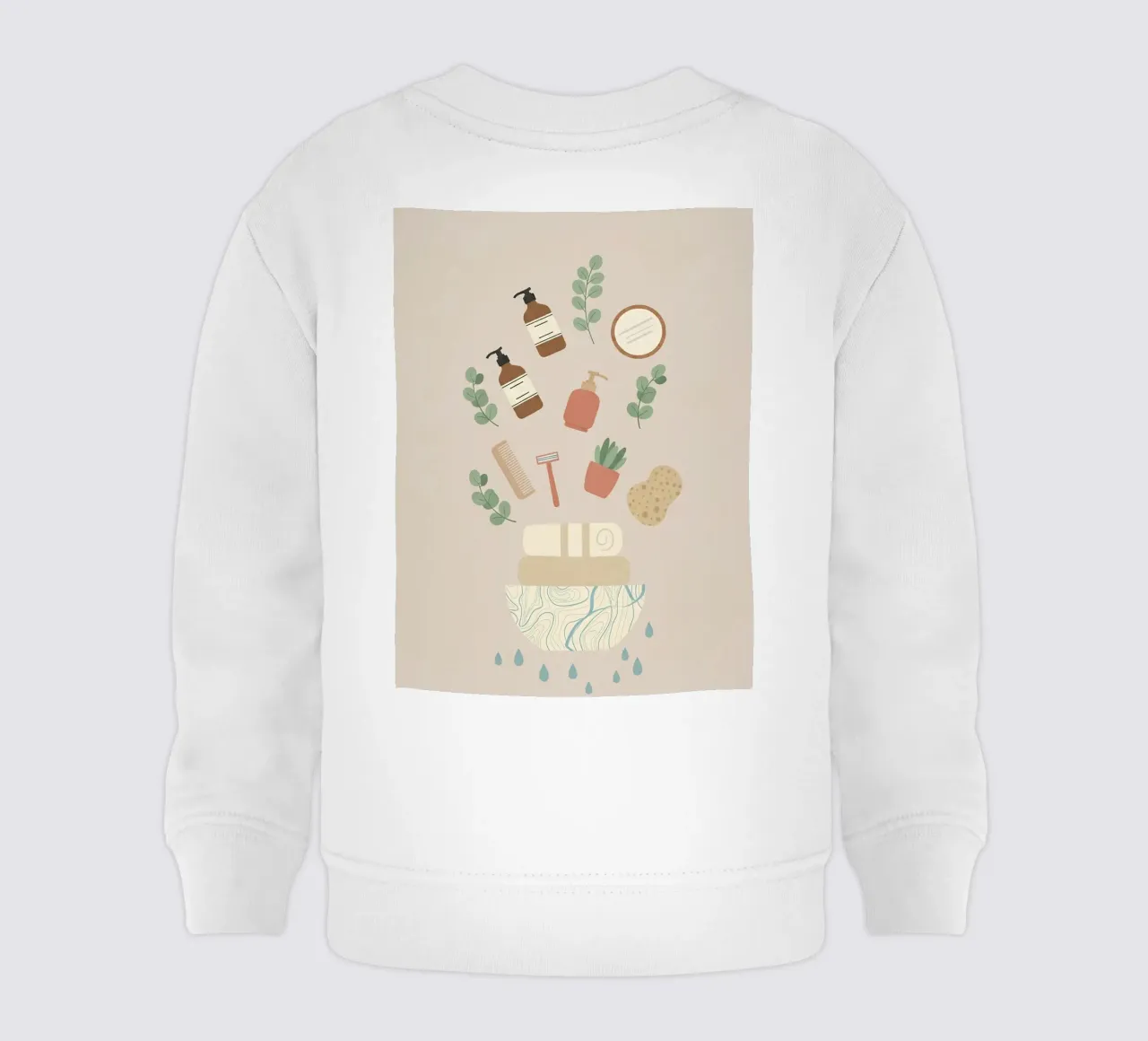 Un momento di calma felpa neonato da Wild Colors Gallery