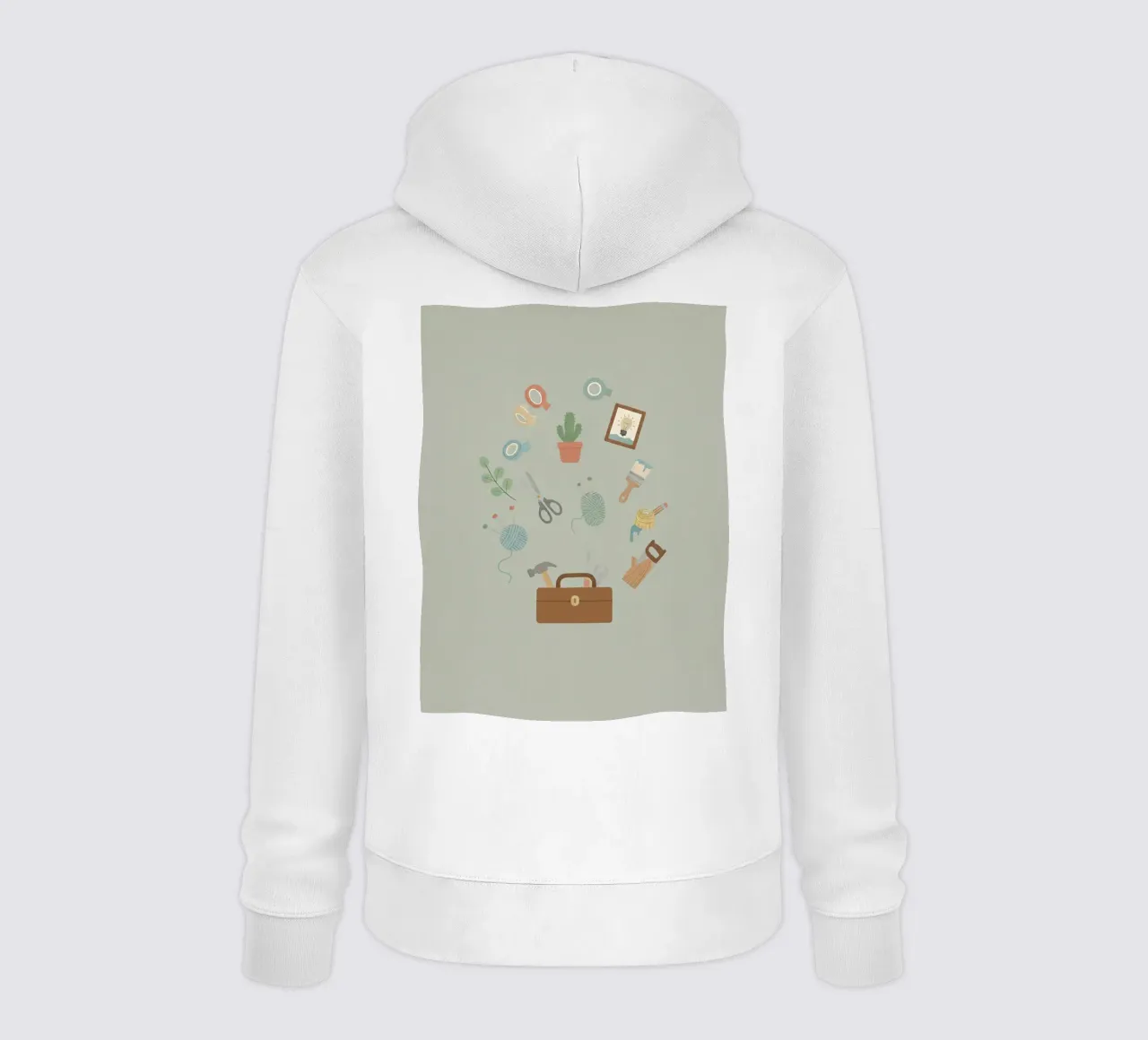 Craft & Create: Rifugio fatto a mano felpa con cappuccio da Wild Colors Gallery