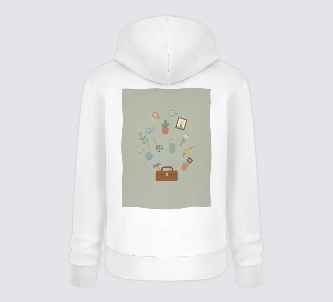 Craft & Create: Rifugio fatto a mano felpa con cappuccio da Wild Colors Gallery