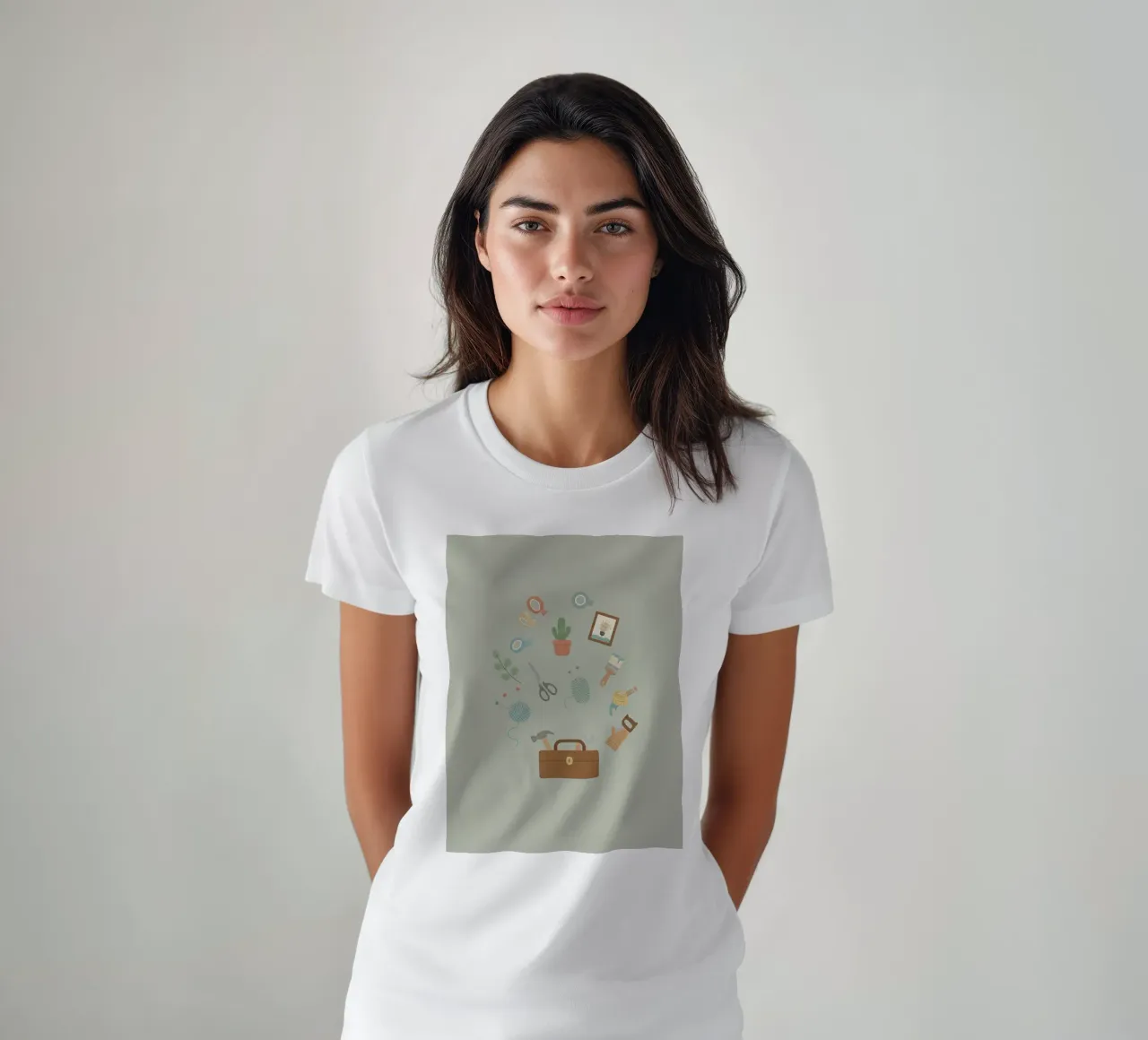 Craft & Create: Rifugio fatto a mano t-shirt da Wild Colors Gallery