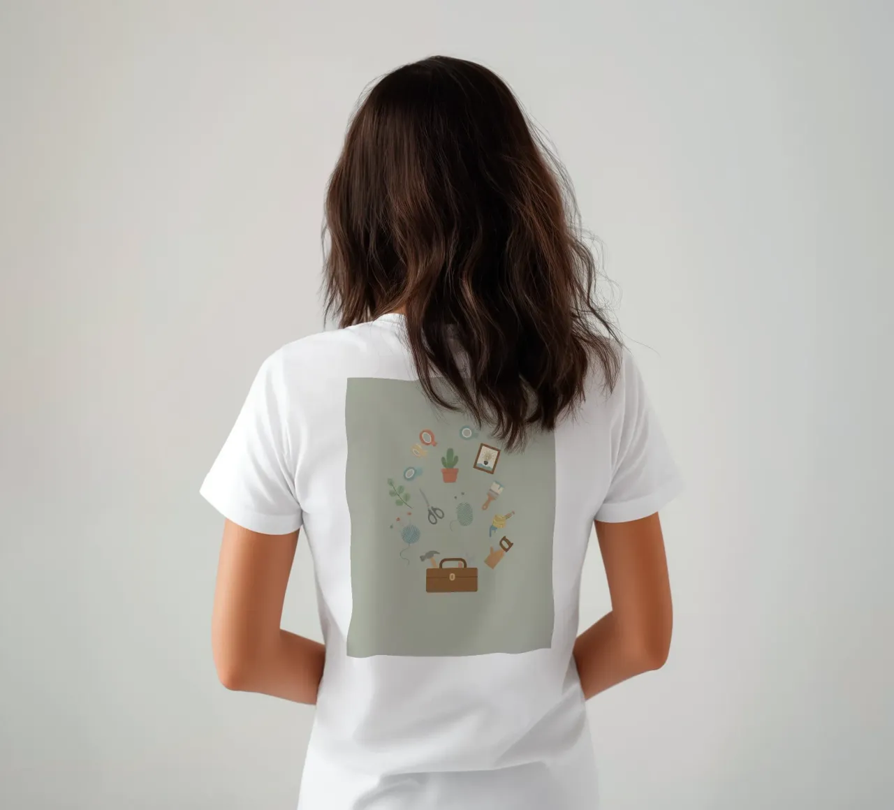 Craft & Create: Rifugio fatto a mano t-shirt da Wild Colors Gallery