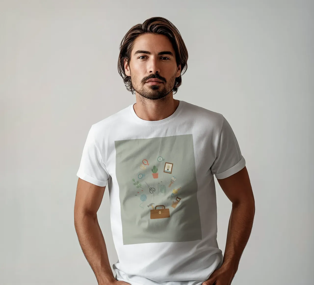 Knutselen & Creëren: Handgemaakte Haven t-shirt van Wild Colors Gallery