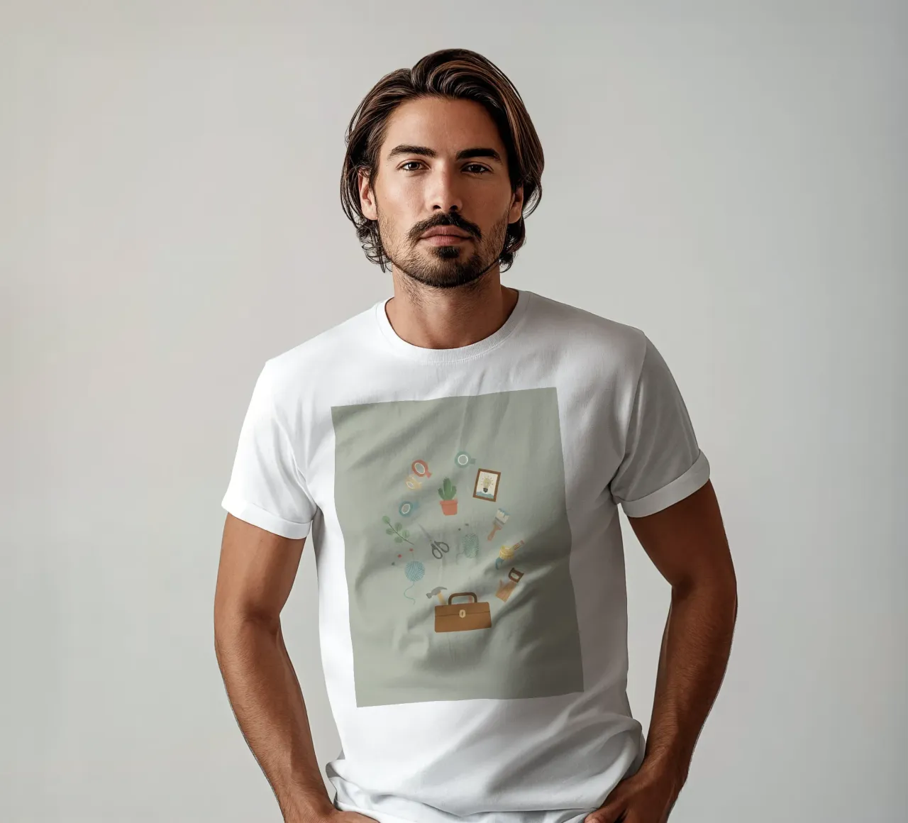Craft & Create: Rifugio fatto a mano t-shirt da Wild Colors Gallery