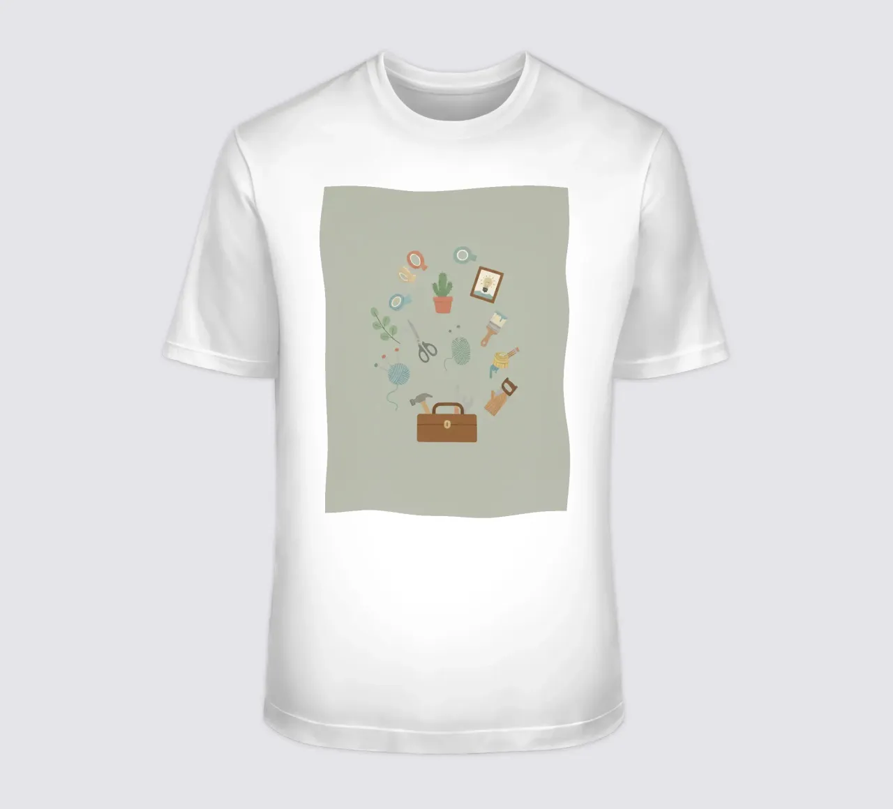 Craft & Create: Rifugio fatto a mano t-shirt da Wild Colors Gallery