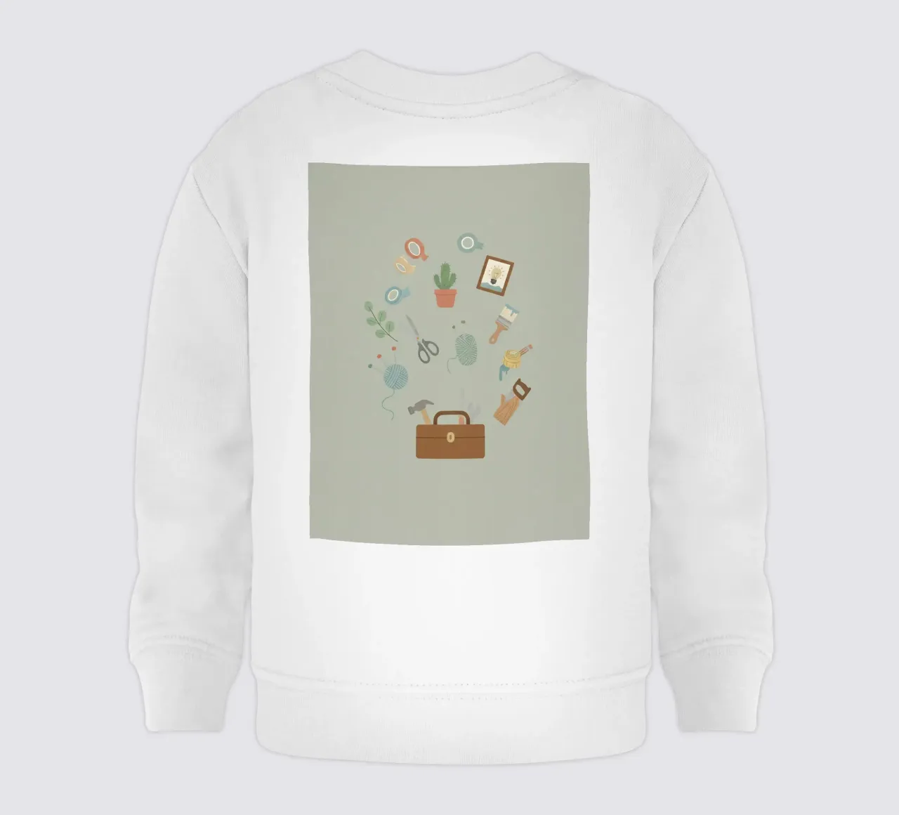 Craft & Create: Rifugio fatto a mano felpa neonato da Wild Colors Gallery