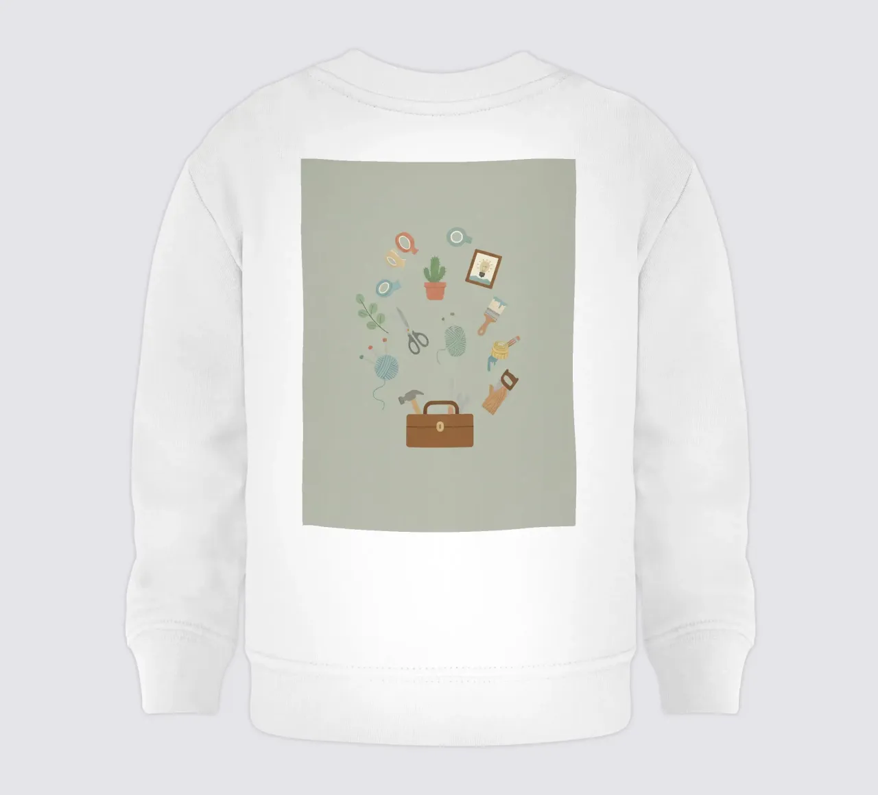 Craft & Create: Rifugio fatto a mano felpa neonato da Wild Colors Gallery