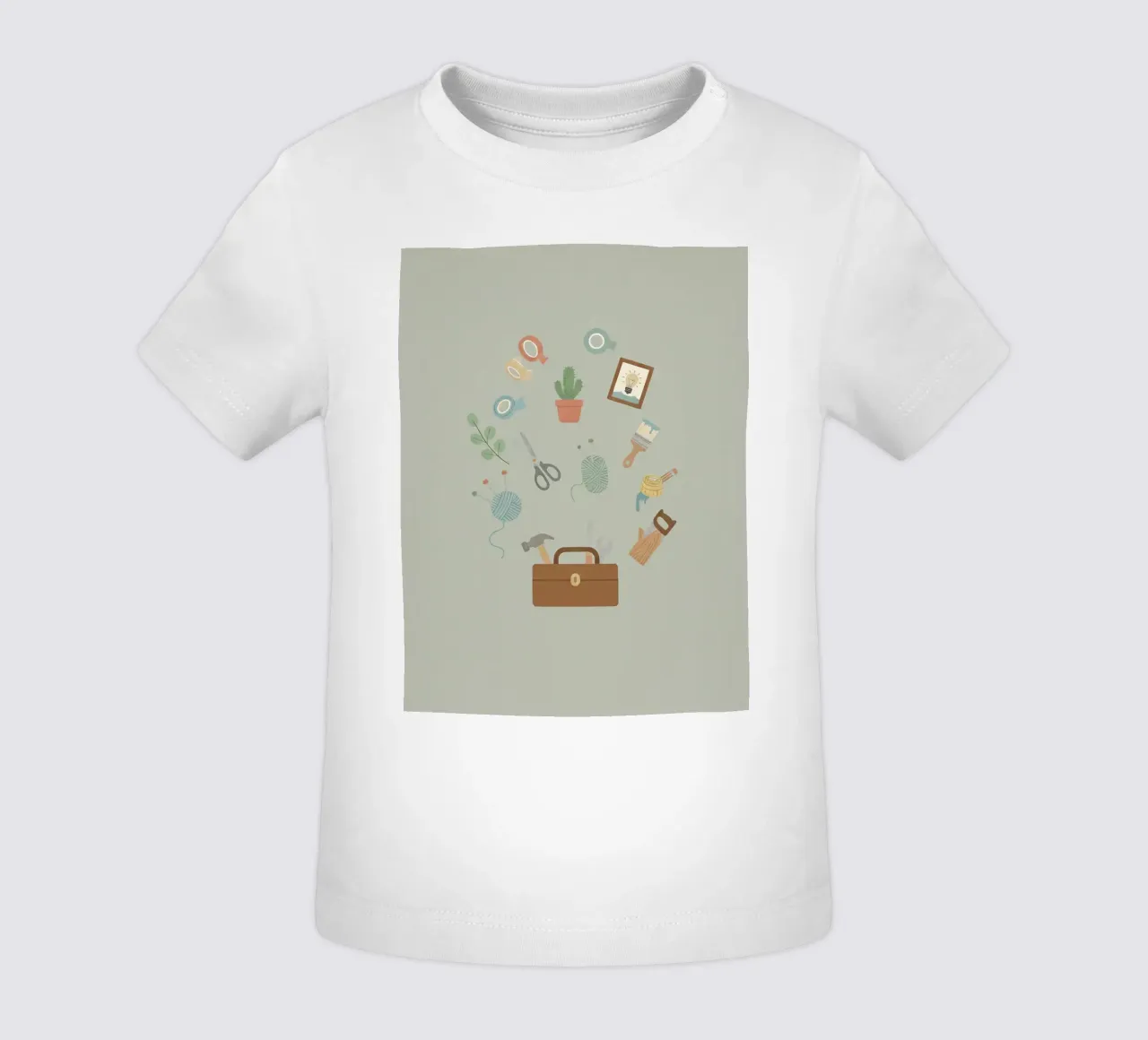 Craft & Create: Rifugio fatto a mano maglietta neonato da Wild Colors Gallery