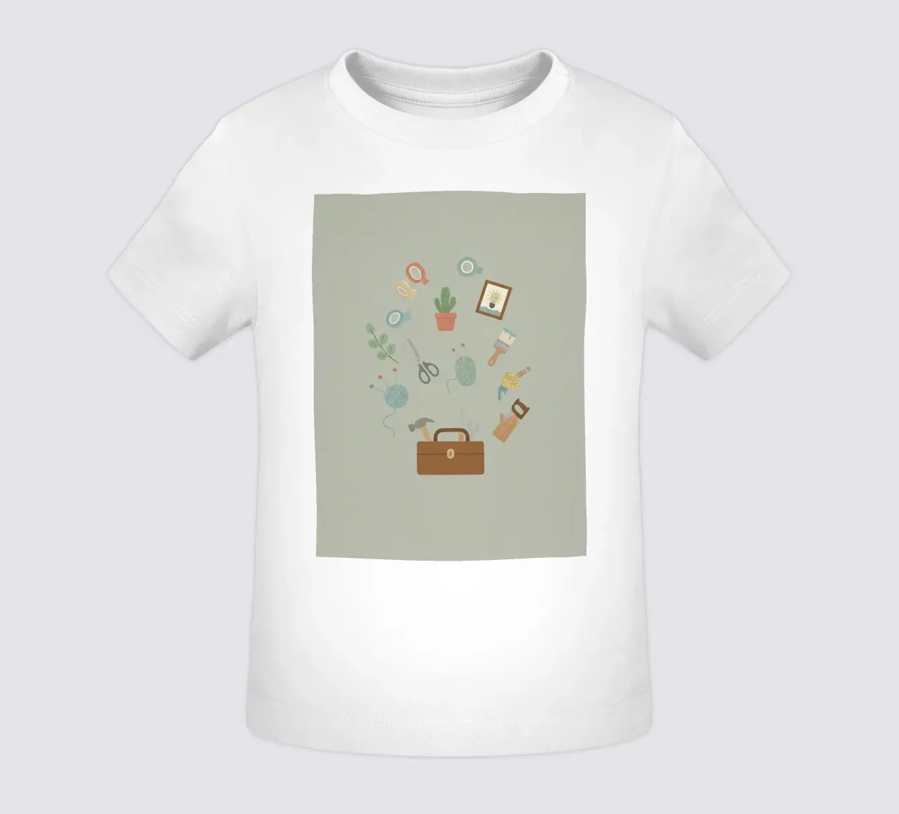 Craft & Create: Rifugio fatto a mano maglietta neonato da Wild Colors Gallery