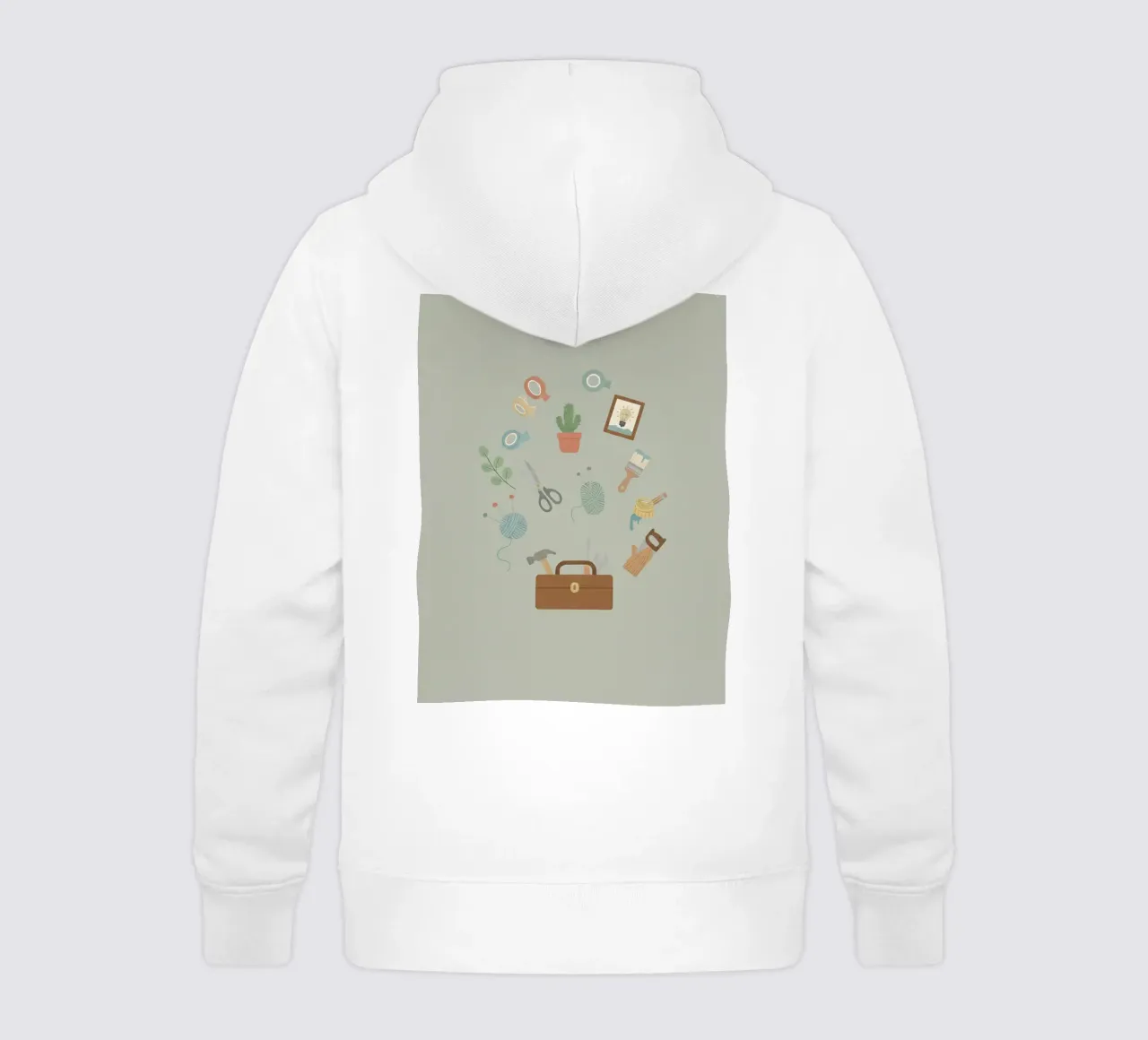 Craft & Create: Rifugio fatto a mano felpa bambino con cappuccio da Wild Colors Gallery