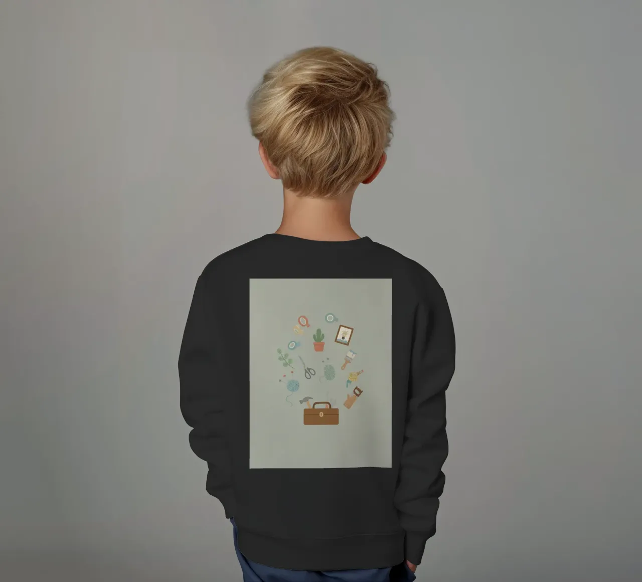 Craft & Create: Rifugio fatto a mano felpa bambino da Wild Colors Gallery