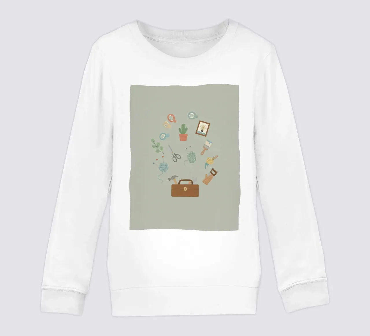 Craft & Create: Rifugio fatto a mano felpa bambino da Wild Colors Gallery