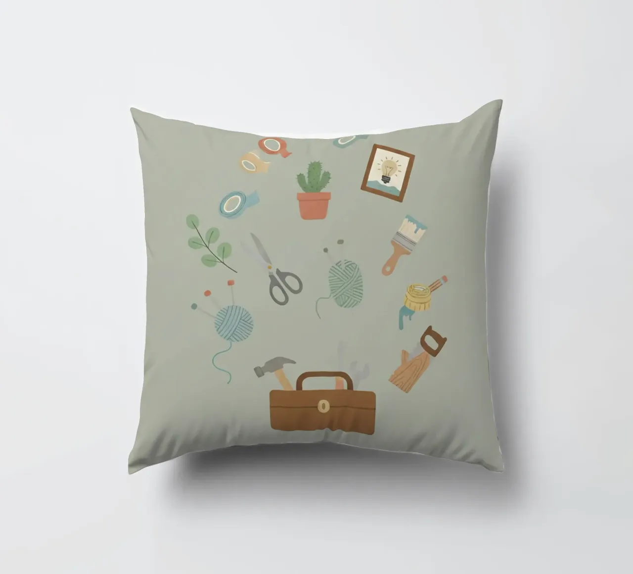 Craft & Create: Rifugio fatto a mano cuscino da Wild Colors Gallery