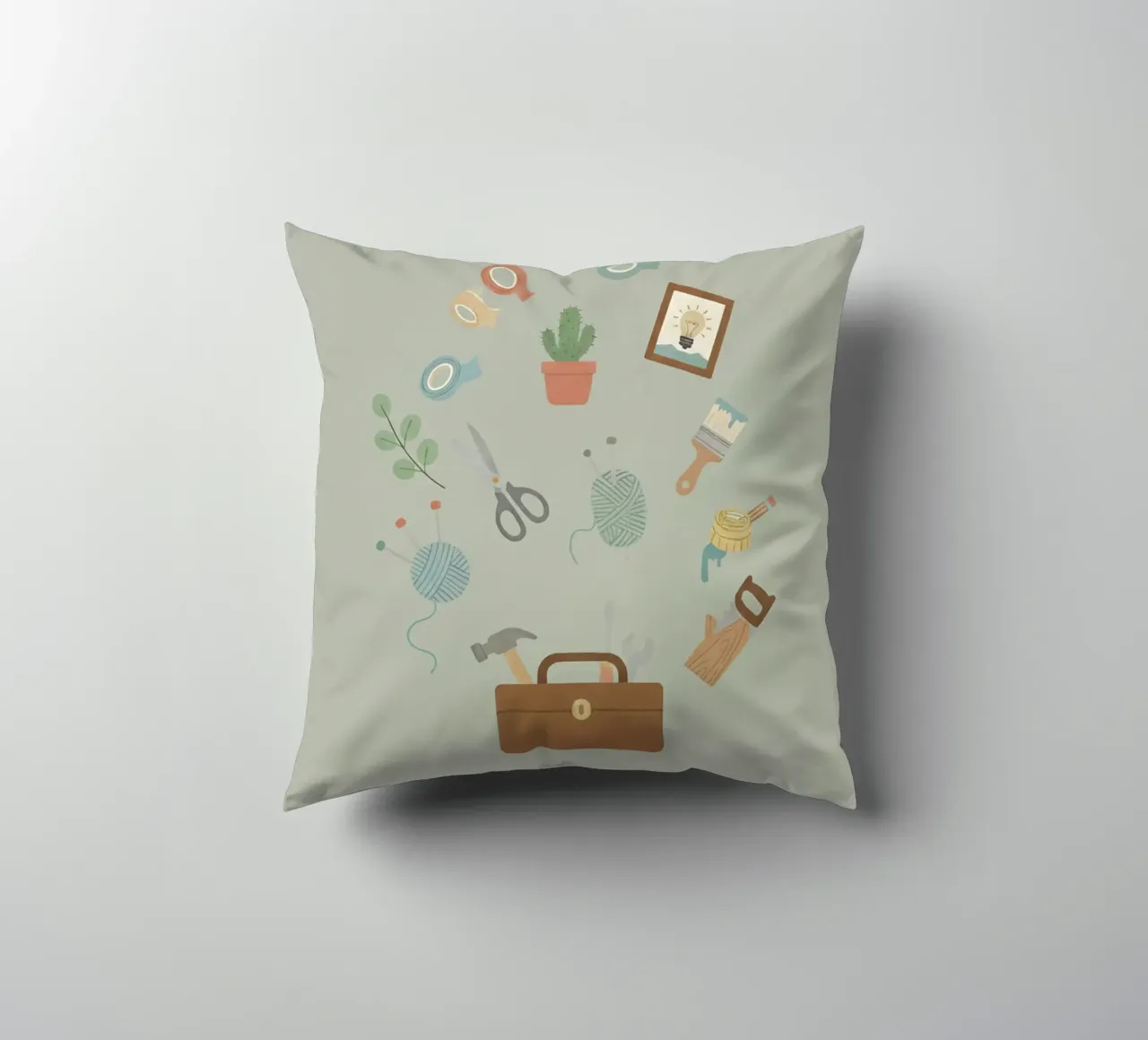 Craft & Create: Rifugio fatto a mano cuscino da Wild Colors Gallery