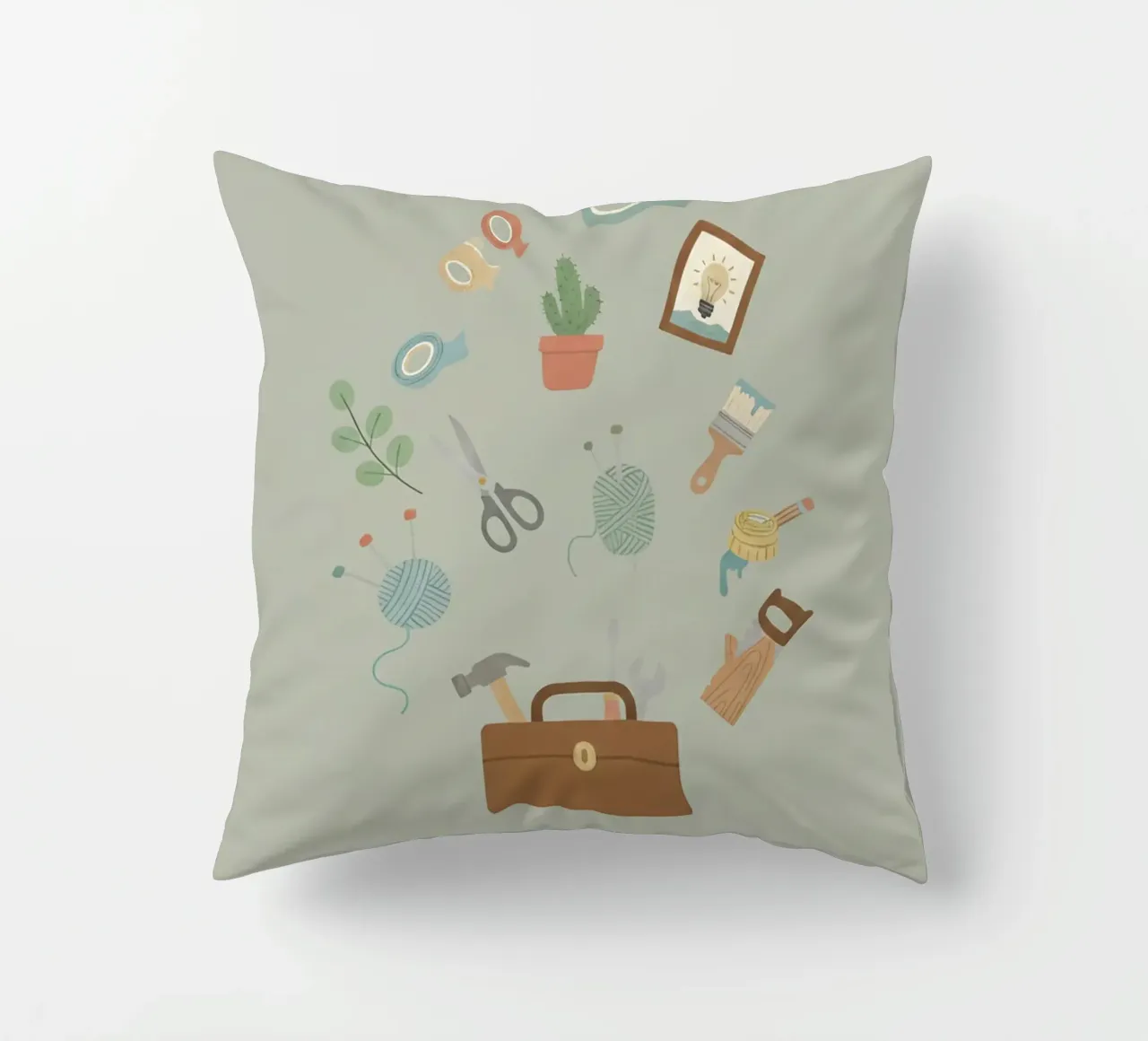 Craft & Create: Rifugio fatto a mano cuscino da Wild Colors Gallery