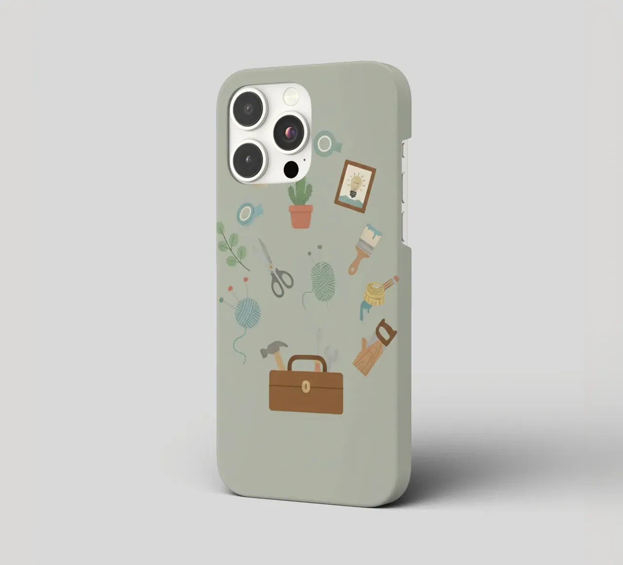 Craft & Create: Rifugio fatto a mano cover iphone da Wild Colors Gallery