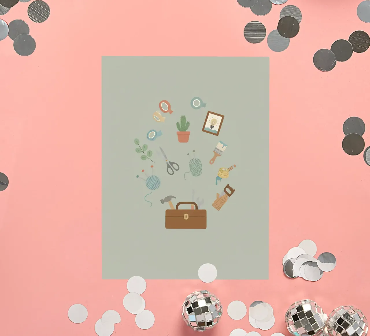 Craft & Create: Rifugio fatto a mano adesivo da Wild Colors Gallery