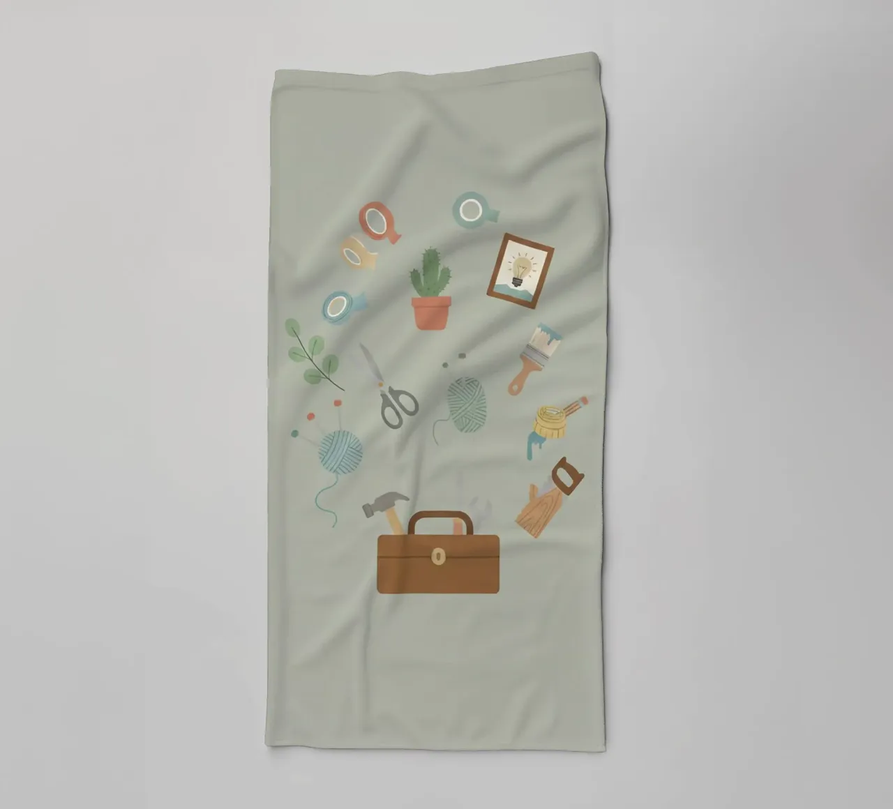 Craft & Create: Rifugio fatto a mano asciugamano da bagno da Wild Colors Gallery