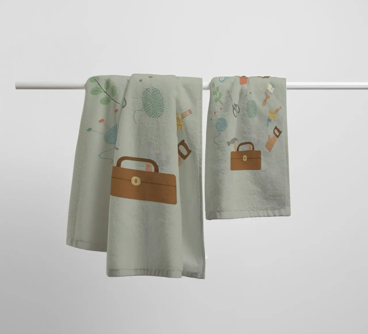 Craft & Create: Rifugio fatto a mano asciugamano da bagno da Wild Colors Gallery