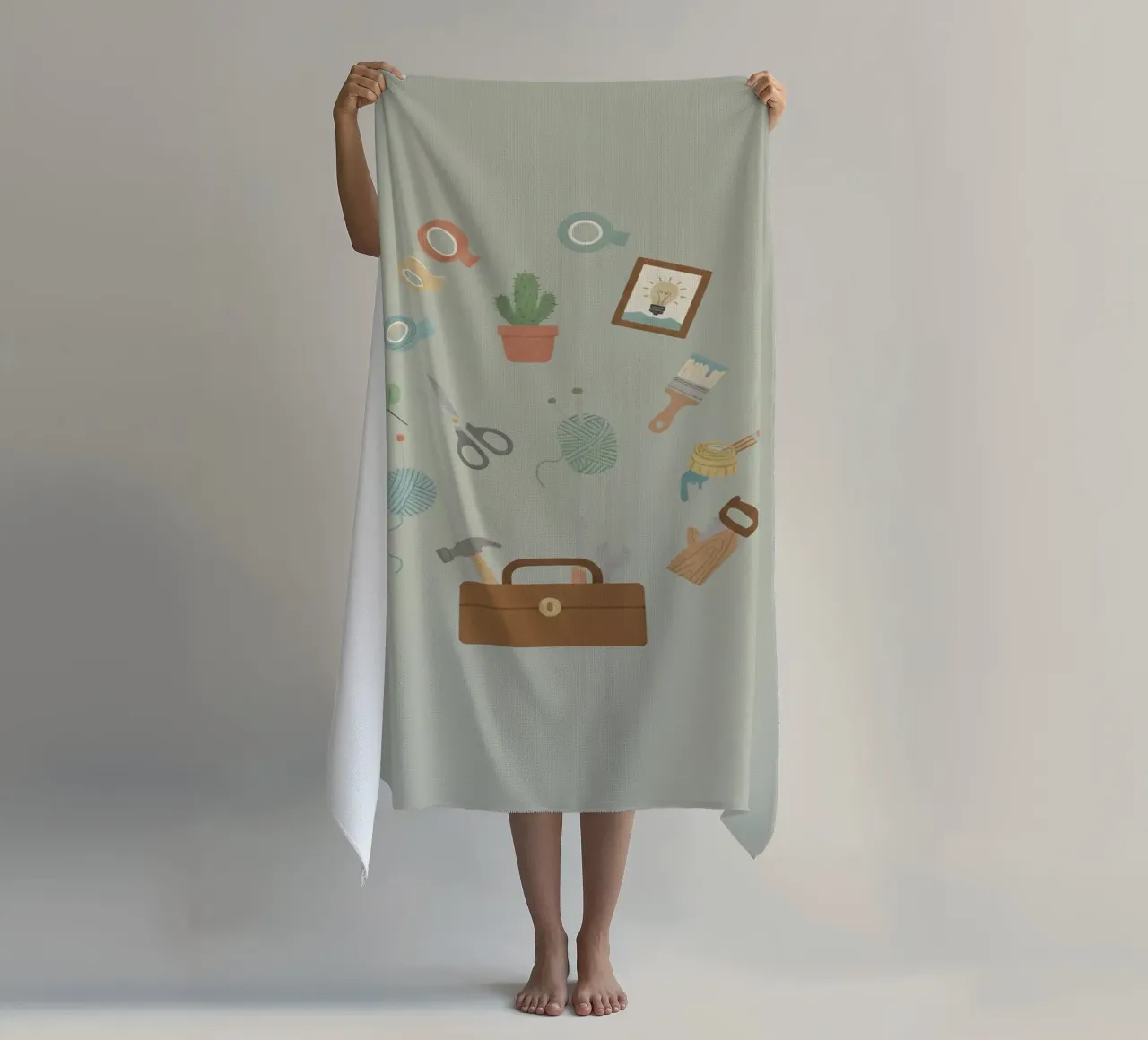 Craft & Create: Rifugio fatto a mano telo mare da Wild Colors Gallery