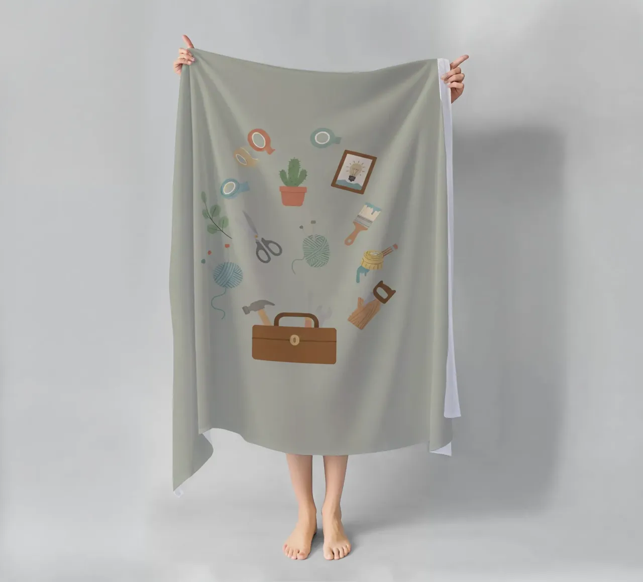 Craft & Create: Rifugio fatto a mano telo mare da Wild Colors Gallery