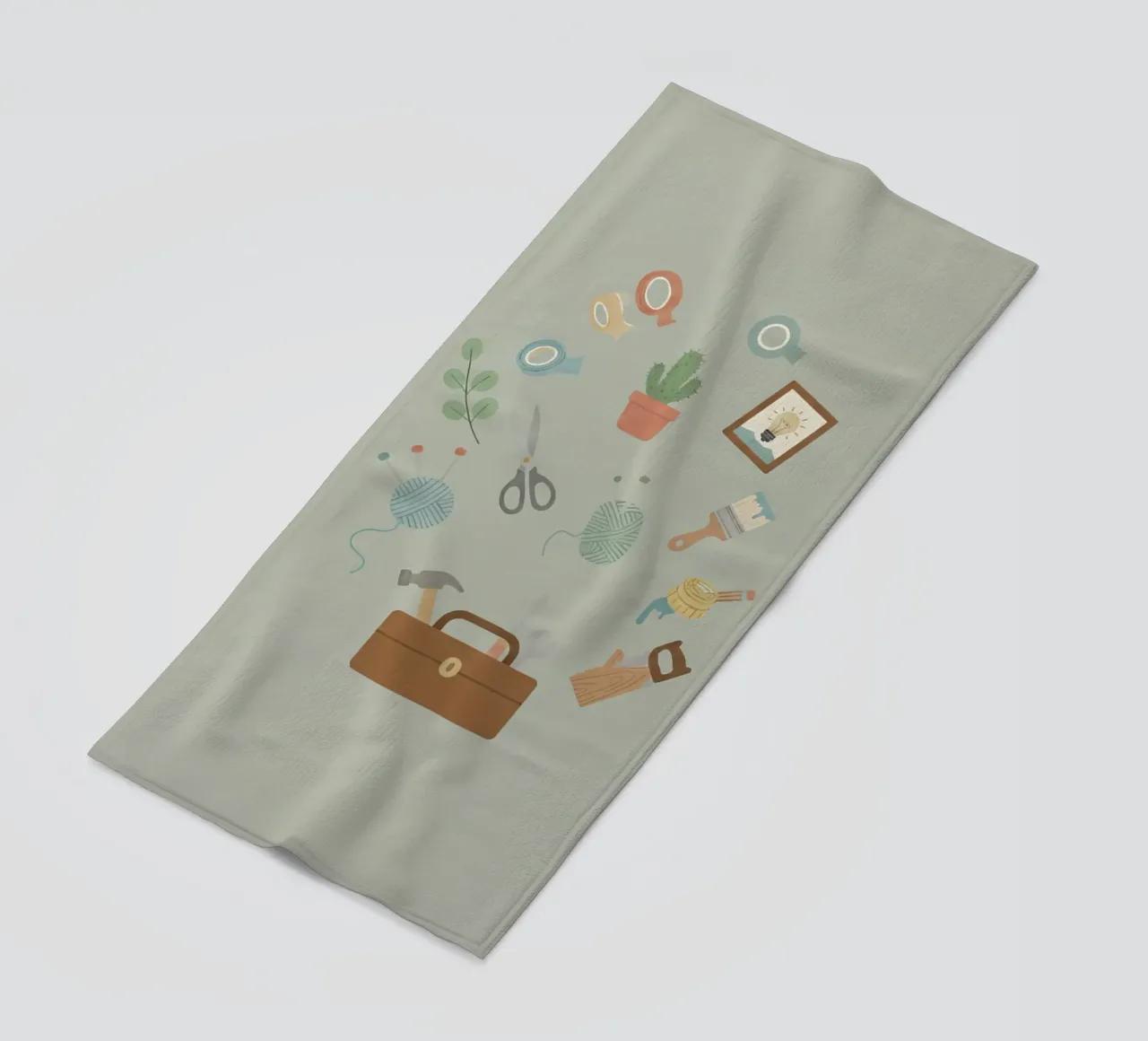 Craft & Create: Rifugio fatto a mano telo mare da Wild Colors Gallery