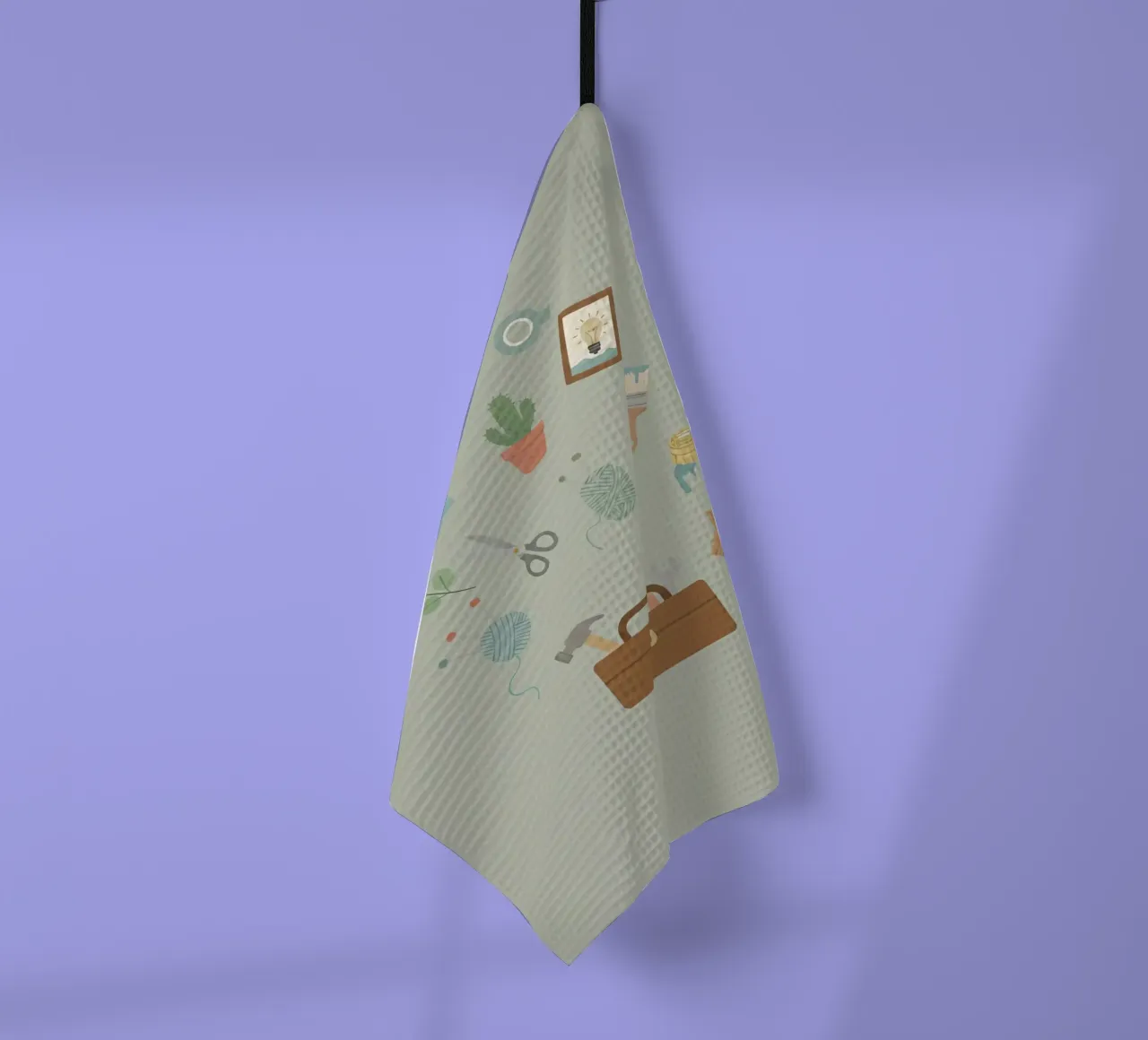 Craft & Create: Rifugio fatto a mano canovaccio da cucina da Wild Colors Gallery