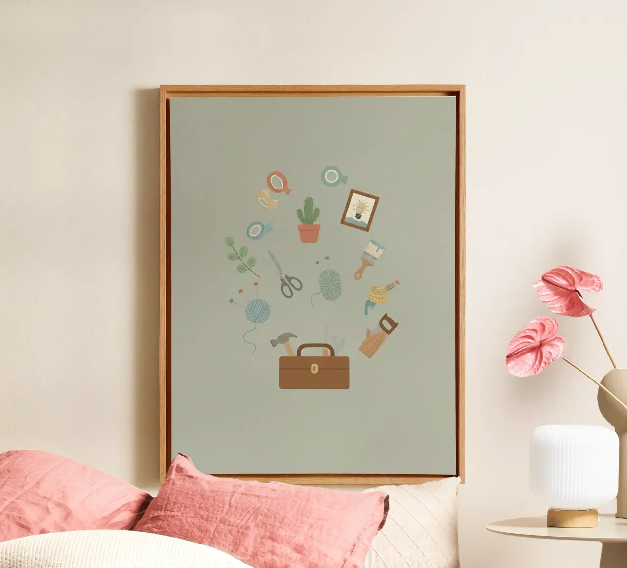 Craft & Create: Rifugio fatto a mano tela da Wild Colors Gallery