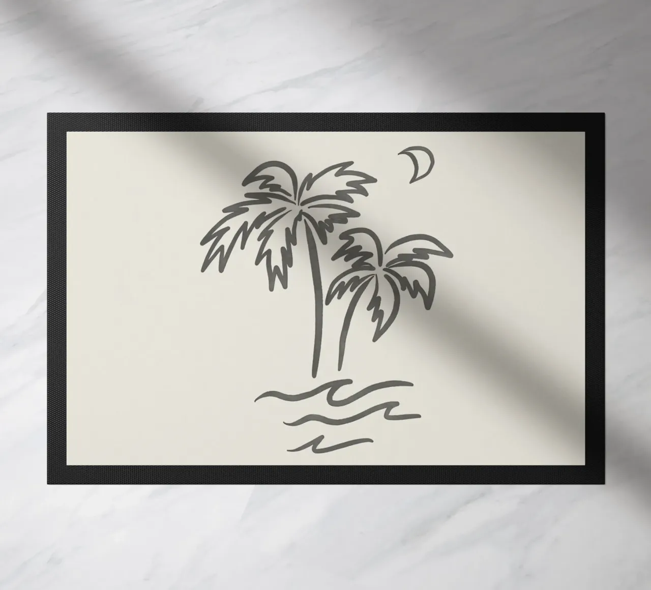 This Must Be The Place minimalista organico boho line art zerbino da This Wild Soul - Illustration