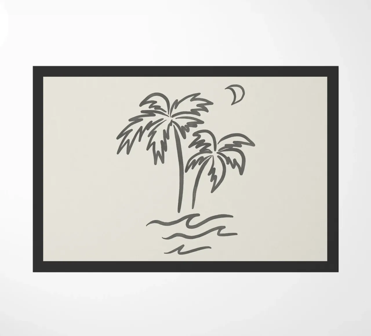 This Must Be The Place minimalista organico boho line art zerbino da This Wild Soul - Illustration