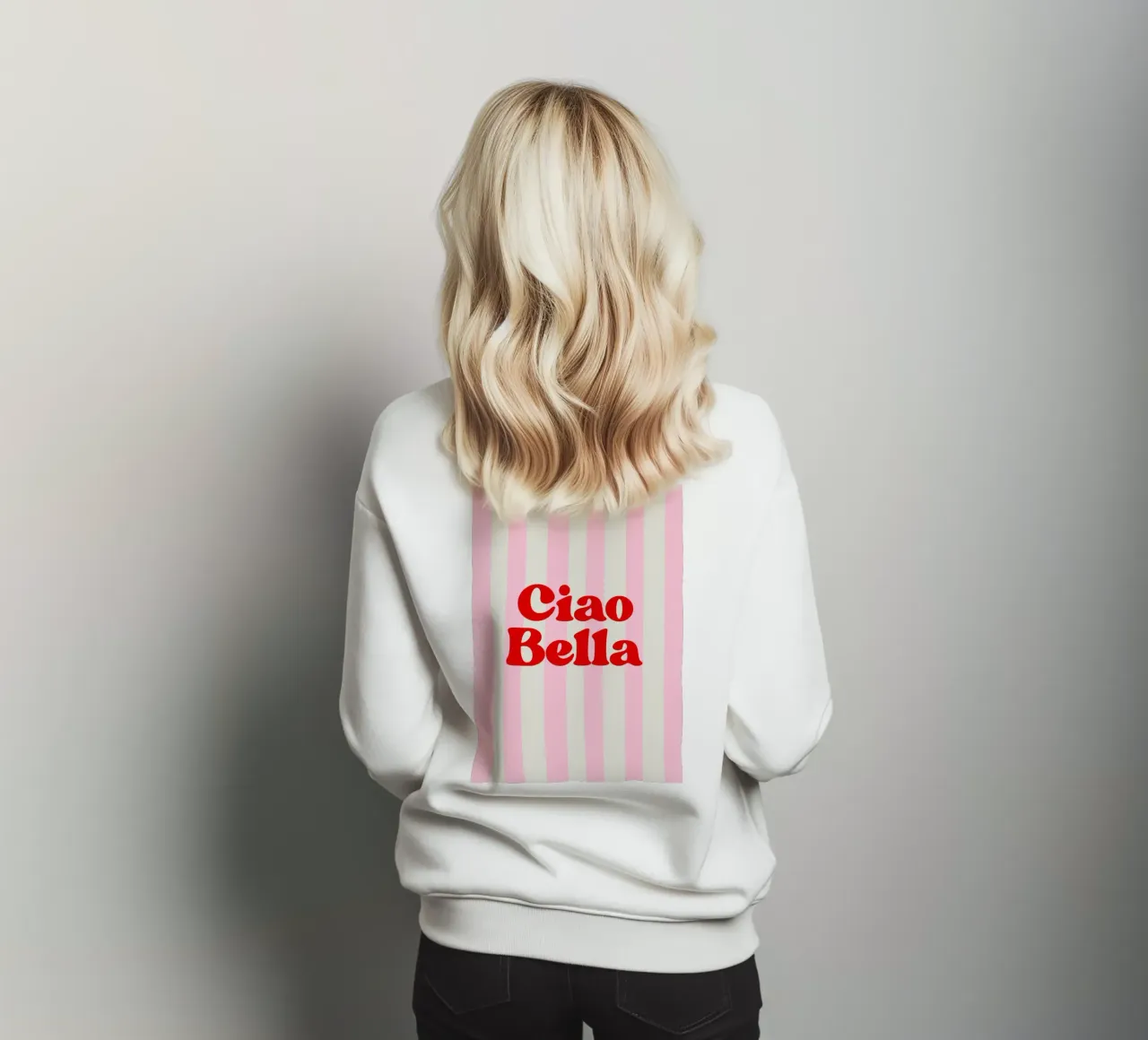 Ciao bella felpa da The Poster Wordshop