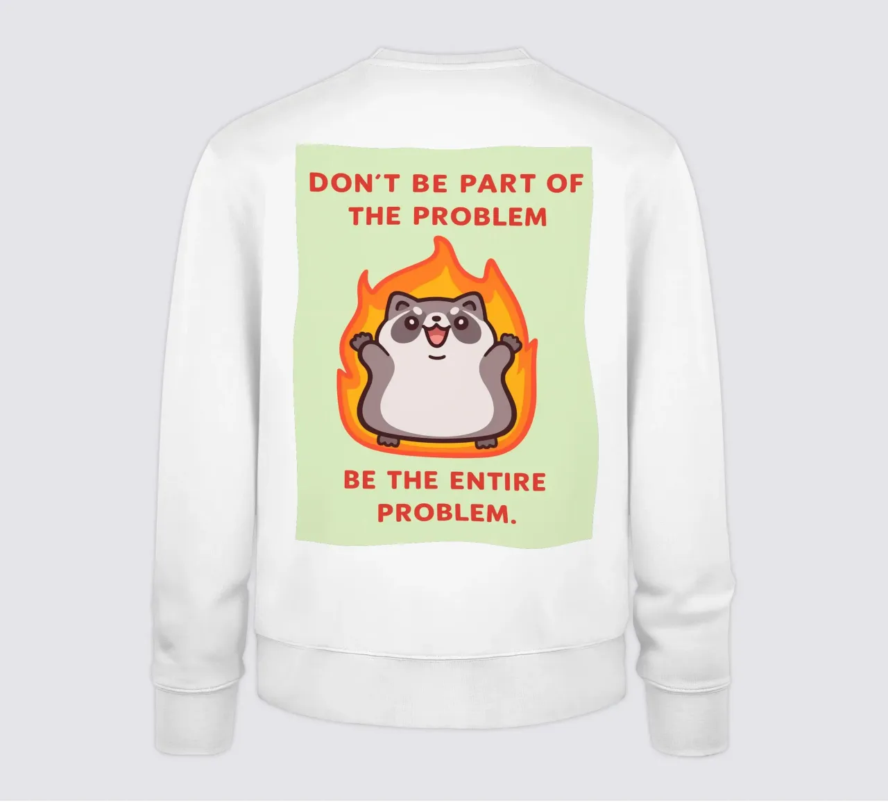 essere parte del problema felpa da bougenfille