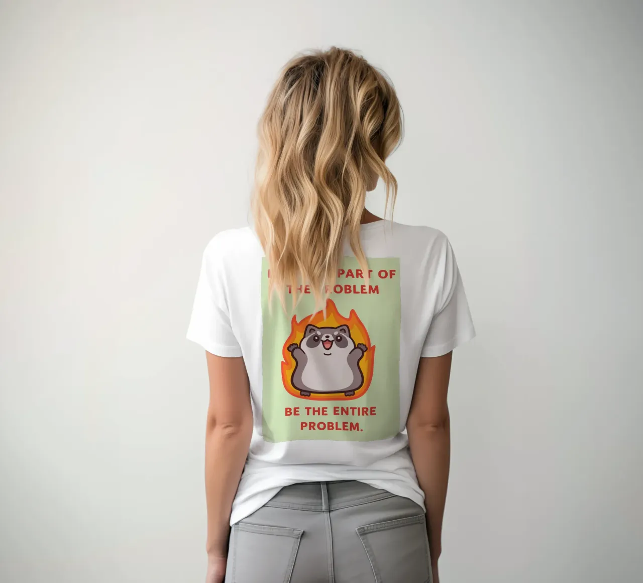 essere parte del problema t-shirt da bougenfille