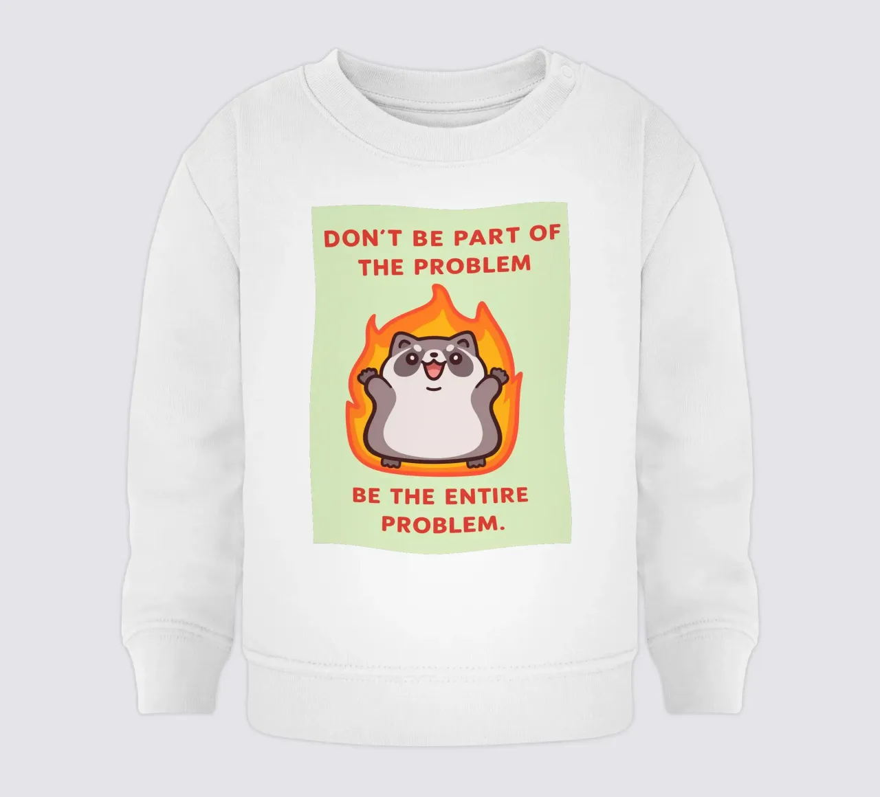 essere parte del problema felpa neonato da bougenfille